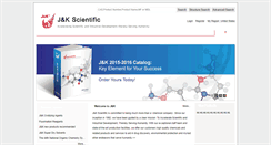 Desktop Screenshot of jkchemical.com